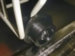 dishwasher wheel with support