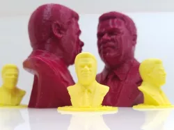 DIY: Mayor Harold Washington Bust Scan at Chicago Public Library