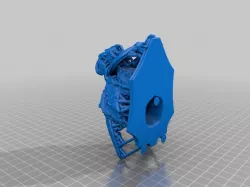 Dragon Door Knocker - Meshmixer support