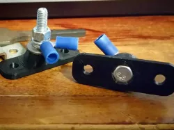 Electrical Binding Post (bus bar) for Ring Terminals