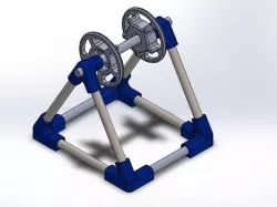 Filament spool holder