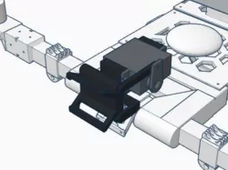 H-copter fpv cam tilt mount