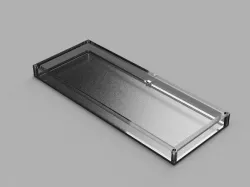 Keyboard case W/O lid