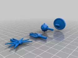 Lego Malum/Cæruleum Weapons