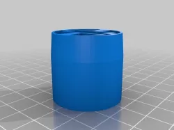 Model Rocket Nose Code Camera Holder
