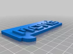 mom Call out name plate generator