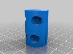 Motor 5mm Rod 8.1mm (stepper and threaded rod coupling)
