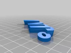 My Customized Fully  iamburny's keyring / keyfob generator