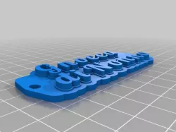 My Customized Gnocca di Nonno Keychain