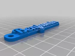 My Customized Multiline Tag or Keychain