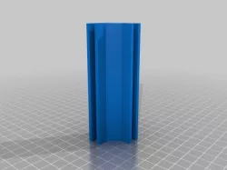 My Customized Parametric Mini Modular Framing System - Corner Block and Rail