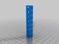 My Customized Temp Calibration Tower