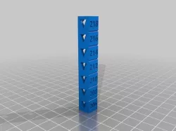 My Customized Temp Calibration Tower