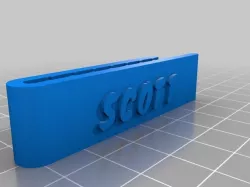My Customized Tie Clip