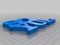 My Customized Variable WORD Sculpture