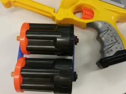 Nerf Maverick dual cylinder/barrel