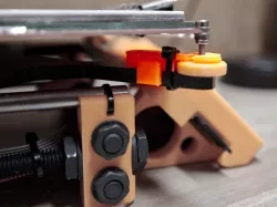 Original Prusa I3 mk1 bed holder easy adjustment