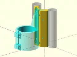 Parametric Upgrade of HicWic Universal Tool Mount And Holder for MPCNC