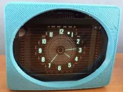 Remixed DS1302 clock face to use for VFD rotating clock