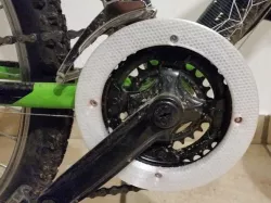Replacement chainguard for kid bike