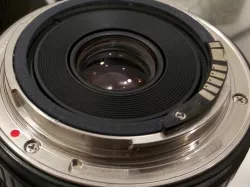 Samyang 14mm 2.8 EOS Canon lens ring for EMF AF Confirm Chip