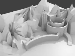 Simple Helm's Deep