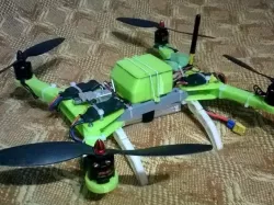 Simple quadcopter frame