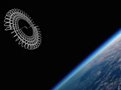 Spiral Space Station Rib