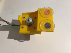 Suction Cup Glass Mount Bracket for Polargraph Stepper Motor (Remix)