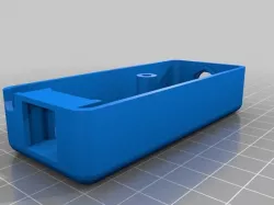Surface-mount wall box for one coax F connector and one keystone jack