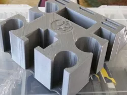 X-Wing Template Holder With Damage Deck v1