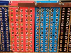 18650 50 Cell Battery Holder With Bus Bar Cut-out