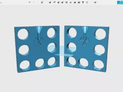 allforge Sample Clover Mold