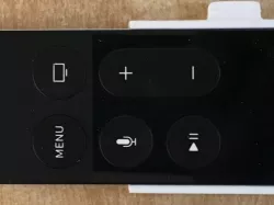 Apple TV remote holder