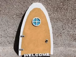 Arch Shape Fairy Door - Gnome Home, Hobbit Hole, Garden Elf Door
