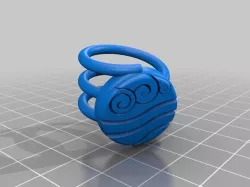 Avatar Four Nations Rings