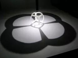 Beach ball cube