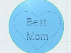 "Best Mom" Mother's Day Ring/Gift