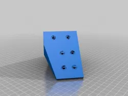 Bottom Frame Corners for Modified C-Bot