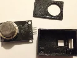 Box for gas MQ5 sensor