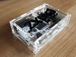 Caja Transparente para ZX-UNO 4.1 por @ v1.03 + Versión con tapa y expansión v1.05