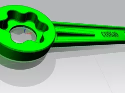CHIAVE DI SERRAGGIO PER Manopola M6 - TIGHTENING KEY FOR Knob M6