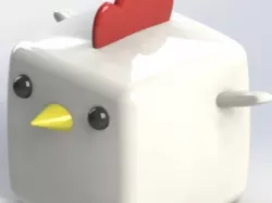 Cock Block Keychain