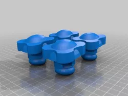 Copy of Thumb Screw for M6 Hex Screws