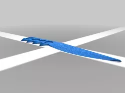 cosplay knife with pointy knuckles