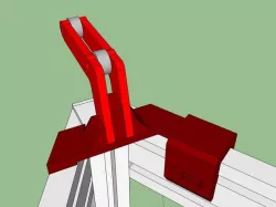 Counterweight System for Trick Laser Rostock MAX METAL