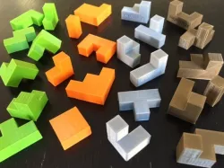 Cube Puzzle Quartet