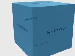 Cubs 2016 World Series Champion team cube