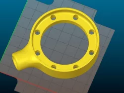 Electric magnifying glass EGO bat