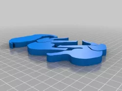 Elephant 3-layered-animal 3D printable